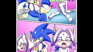 The Sonaze Beginning Porn Comic Sonic