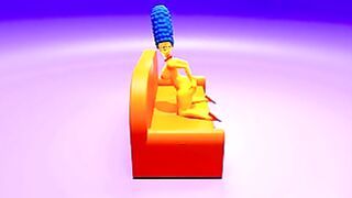 Marge Simpsons Figure 360 View