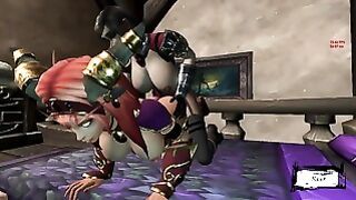 Futa With An Invisible Girl In Public World Warcraft, Porno Game 3D