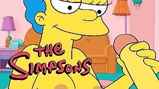 Marge Helps With A Handjob The Simpsons