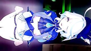 Furina Stripped And Fucked Until Creampie Genshin Impact Hentai