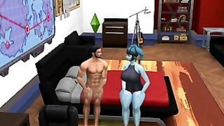 An Alien Sims 4