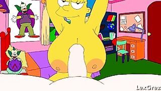 Marge Blowjob In The Room
