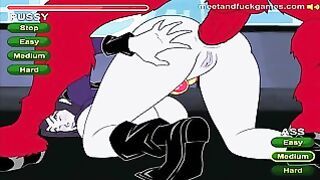 Teen Titans – Raven Meditation Anal Pounding