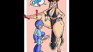 Mega Man And Chun-Li By Wappah