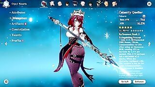 Genshin Impact Rosaria Much Thiccer By Tedom And Xcgames Showcase