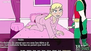 Teen Titans Ep 19 Boquete Da Novinha Kitten E Primeiro Anal De Starfire