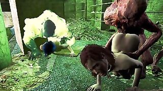 Fallout 76. Glowing Ghouls Fuck Beautiful Girls Adults Mods