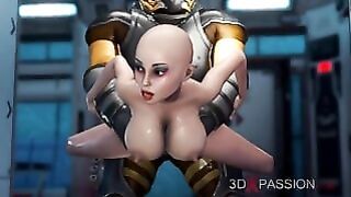 Alien Sex At The Mars Base Camp