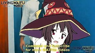 Megumin Konosuba 2D Real Anime Big Japanese Ass Booty Cosplay Hentai Kono Subarashii Sekai Porn Sex