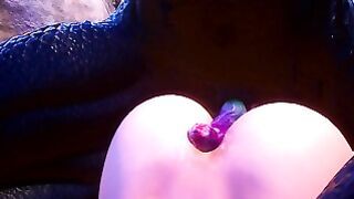 Japanese Teen Fucks Furry Godzilla, Anal Creampie, Wild Life Game