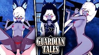 Lupina Hentai Guardian Tales Blowjob