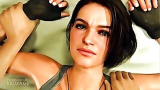 Jill Valentine Creampie And Anal – With Audio