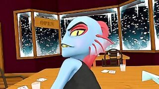 Undertale Undyne Compilation White Guy