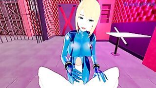 Samus Aran And I Have Intense Sex In A Secret Room. – Metroid POV Hentai