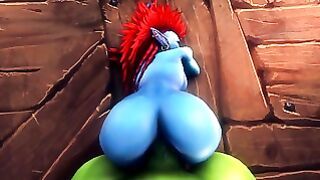Warcraft Orc Anal Fuck Big Ass Troll – Noname55