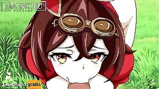 Amber Fucking Genshin Impact