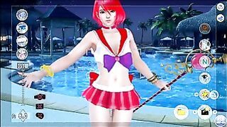 Dead Or Alive Xtreme Venus Vacation Tamaki Sailor Scout Uniform Nude Mod Fanservice Appreciation