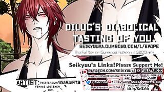 Genshin Impact Diabolical Diluc Tastes You – Fem. Listener Ver. Art: Avariarts