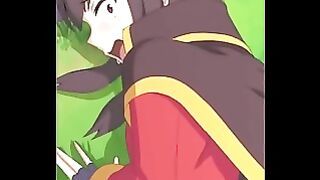 Immobilized Megumin Gets Fucked