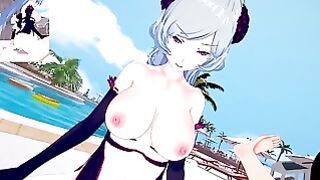 Futa Freya And Futa Elsa Male Taker POV Swap Hentai Animation