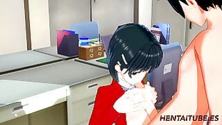 Sword Art Online – Kirito X Naoha Boobjob & Fuck In A Table With Crempie – Hentai 3D