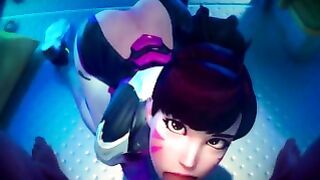POV Dva Best Blowjob Animation