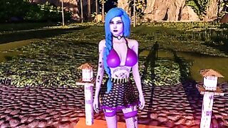 Jinx Wet And Crazy X Pussypleasure X 3Dx Chat