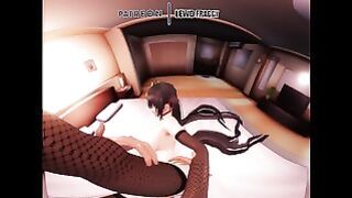 Azur Lane – Busty Taihou Sideways VR 4K MMD R18 Hentai