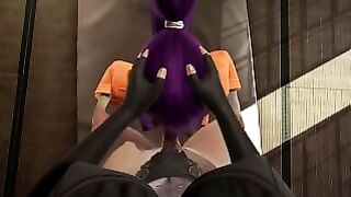 Bleach Futa Japanese Soifonxyoruichi