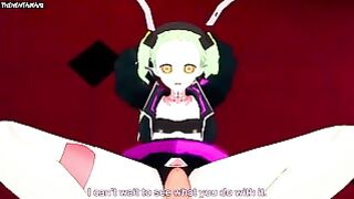 Hentai POV Feet Cyberpunk: Edgerunners Rebecca
