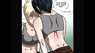 Okonomiyaky Mikannie Romance – Mikasa X Annie From Attack On Titan