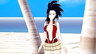 Momo X Deku My Hero Academia 3D Hentai