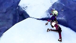 Kuki Shinobu Ryona + Ragdoll – Genshin Impact