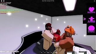 Some Random Girl Gets Threesome In Roblox
