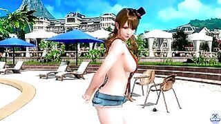 Dead Or Alive Xtreme Venus Vacation Monica Sandwich Swimsuit Fanservice Appreciation