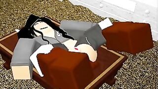 Roblox Babe Gets Fucked On Table