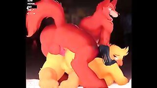 FNAF furry anal