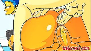 Betrayal At The Massage Parlor – The Simptoons