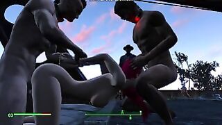 Fallout 4 Orgy And Sex Porno Game