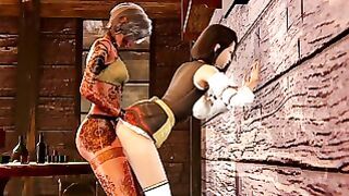 Futanari Elf X Cute Bartender