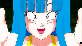 Super Slut Z Tournament Parody Dragon Ball Game Ep.4 Maron Turn To Fuck The Old Pervert Master Roshi