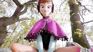 Anna Loves That Big Cock – Frozen