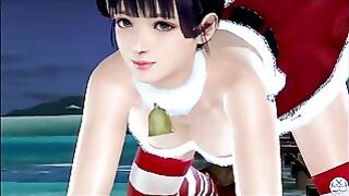 Dead Or Alive Xtreme Venus Vacation Koharu Santa Outfit Xmas Nude Mod Fanservice Appreciation