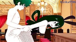 Tsuyu Asui And Izuku Midoriya Have Intense Sex In A Casino. – My Hero Academia Hentai