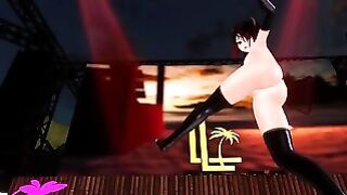 Hot Succubus Dancing To Party Music