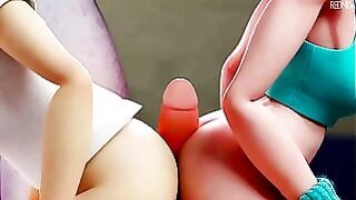 Callie And Marie Assjob