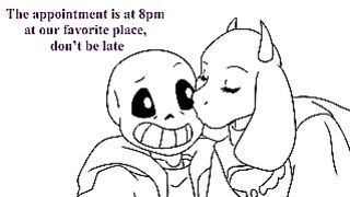 Corazones Heridos – Asgore Y Toriel – Comic Animado
