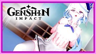 Genshin Impact – Focalors In School Uniform