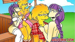 Fuck Tent! Springfield’s Carnival Has Begun! The Simptoons, Simpsons Porn